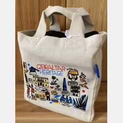  Gibraltar Heritage Mini Tote Bag by Julia Gash